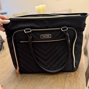 Women's Black Laptop Tote Bag